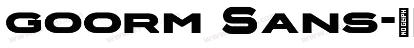 goorm Sans字体转换 goorm Sans字体转换
